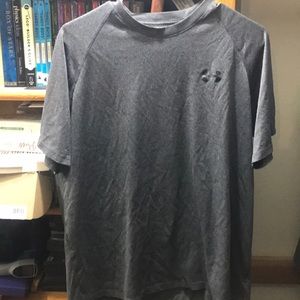 Under Armour grey Athletic Mens athletic tee shirt